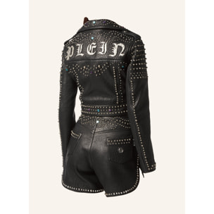 PHILIPP PLEIN Leather Jacket