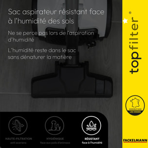 Lot de 4 sacs aspirateur iRobot TopFilter Premium