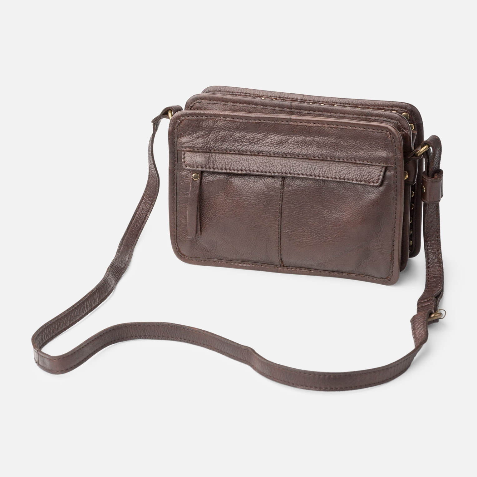 Bandolera BIBA Rockwall de piel
