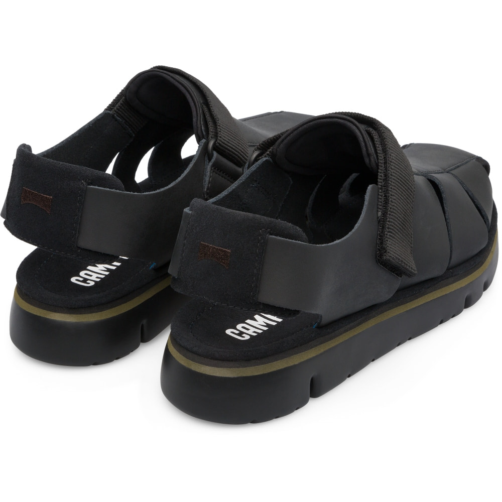 Camper Sandalias Hombre Oruga Negro