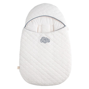 Nid d'ange bébé 5 attaches en coton matelassé