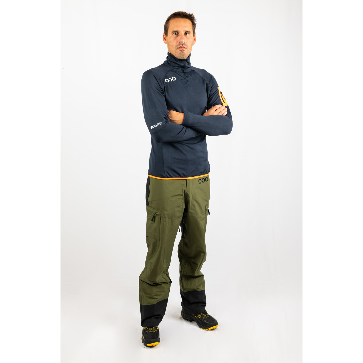 Maglia intima termica ECOActive da uomo di ECOON - Blu scuro