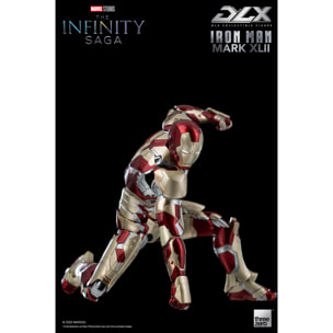 Infinity Saga Iron Man Mk 42 Dlx Af Action Figura Threezero