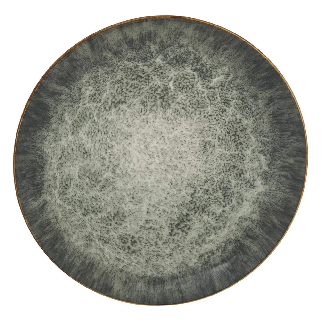 Service de table Juliette 12 pièce(s) vert L26,5xp2,4xH26,5cm