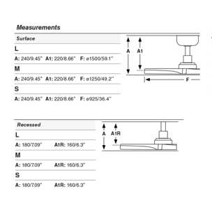 KLIM L Ventilateur de plafond noir/noyer TUYA