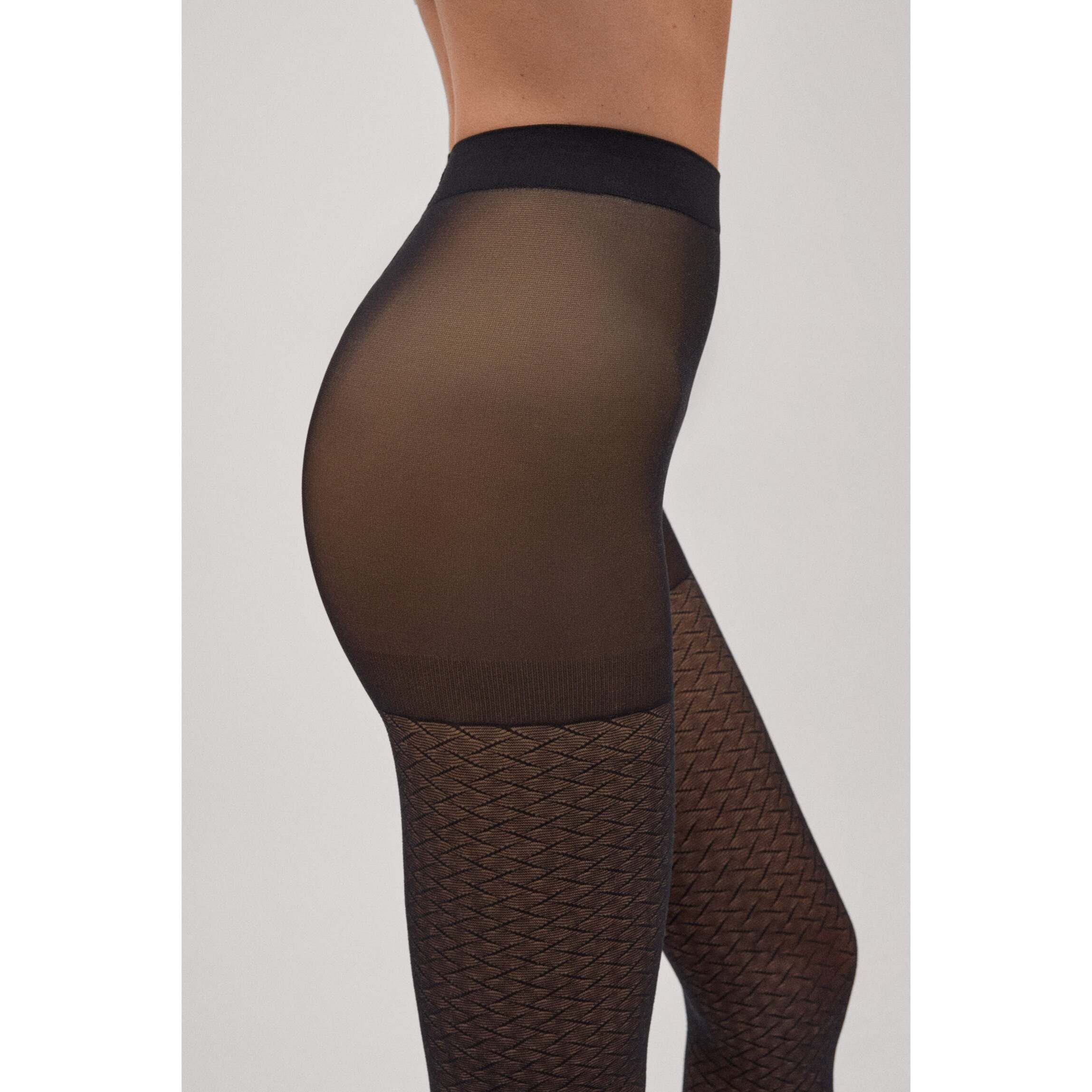 Collant a spina di pesce 20 denari