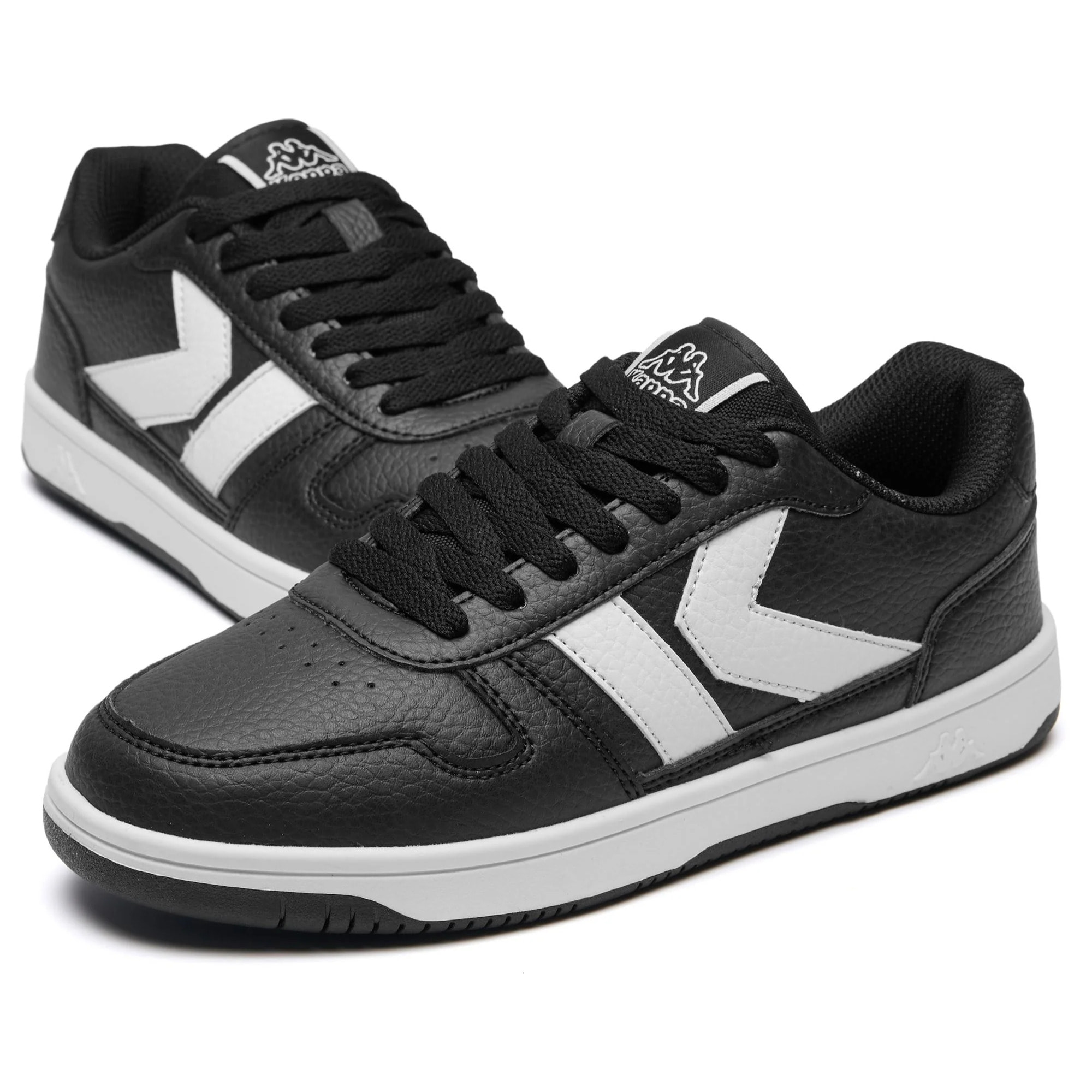 Kappa - Sneakers Uomo Donna Nero - Logo Karushi
