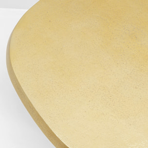 Table d'appoint Bossy 55x43cm dorée Kare Design