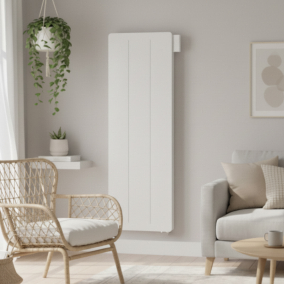 Radiateur vertical inertie 2000w