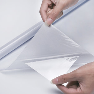 Rouleau vitrostatique pour vitre au mètre - Film Anti Regard Electrostatique Occultant Vitre Anti UV