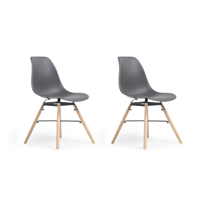 Chaises Arkken - Gris anthracite