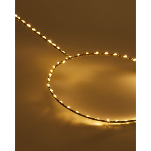 Kave Home - Anello luminoso Tamane in oro Ø 17 cm