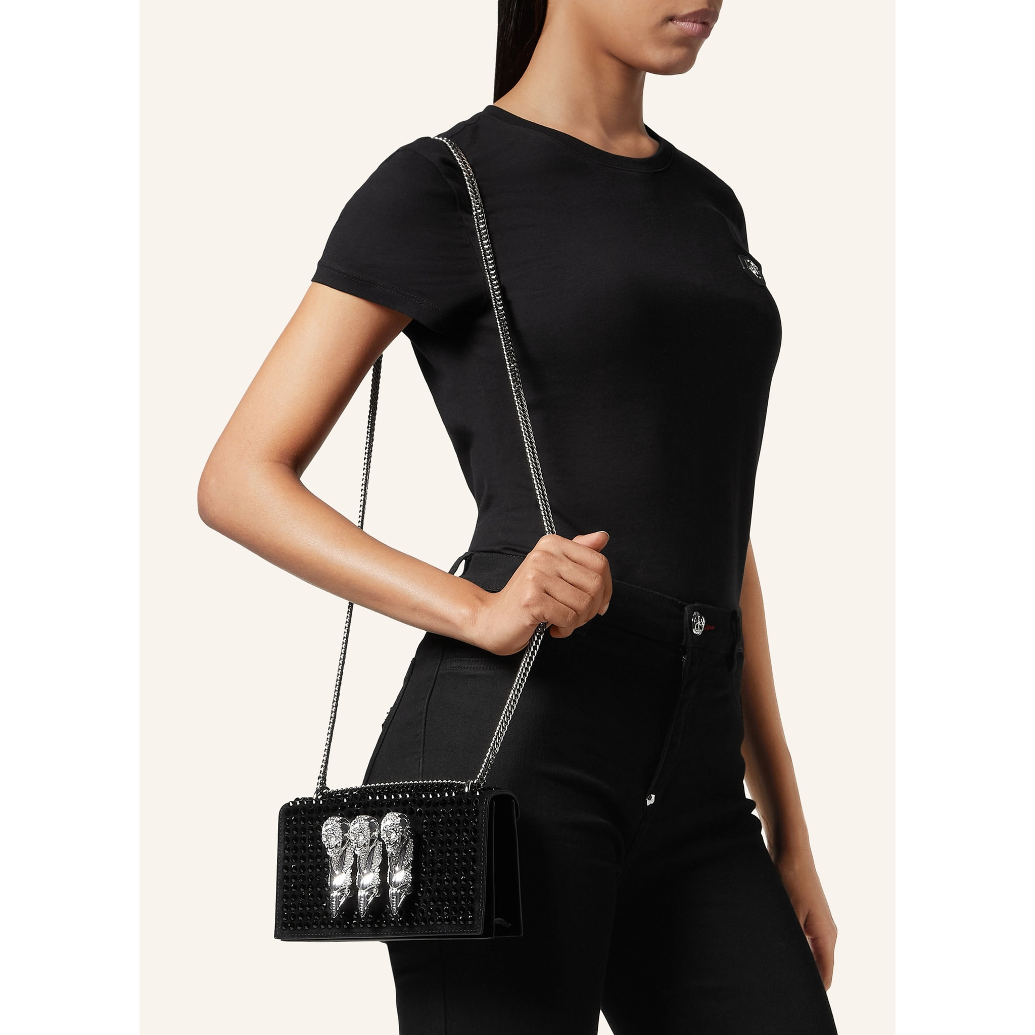 PHILIPP PLEIN Shoulder Bag CLAW CLUTCH