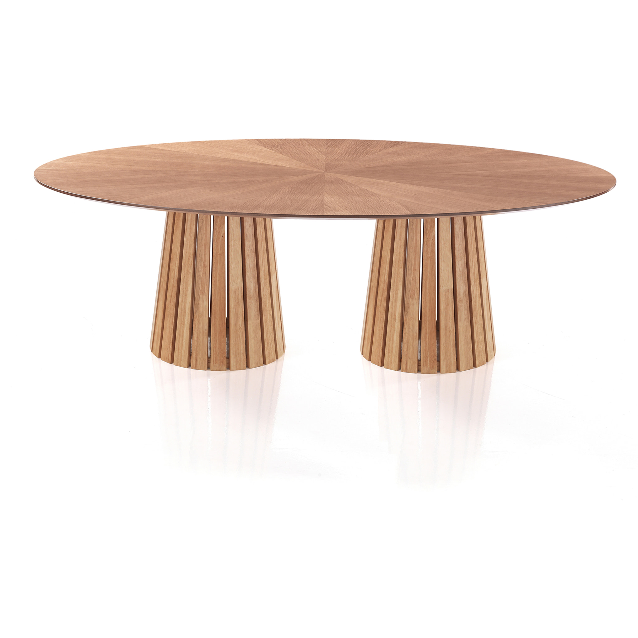 ORESTELUCHETTA Tavolo ovale MALTA WOOD