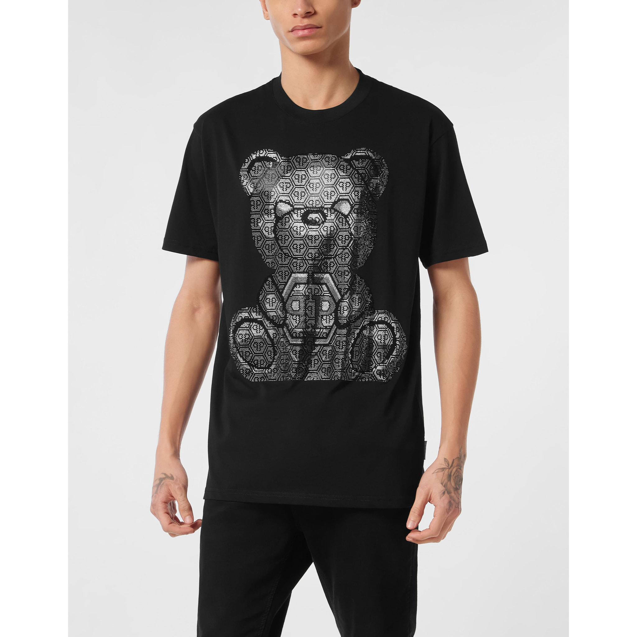 PHILIPP PLEIN T-Shirt Round Neck Ss TEDDY
