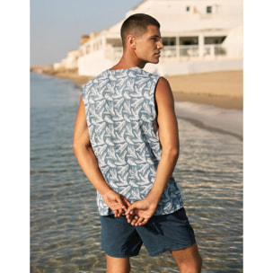 Camiseta Tirantes Azul - Sourpalm