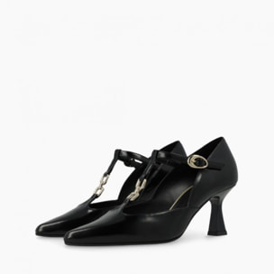 ZAPATOS DE SALÓN NEGROS GAMO-PI