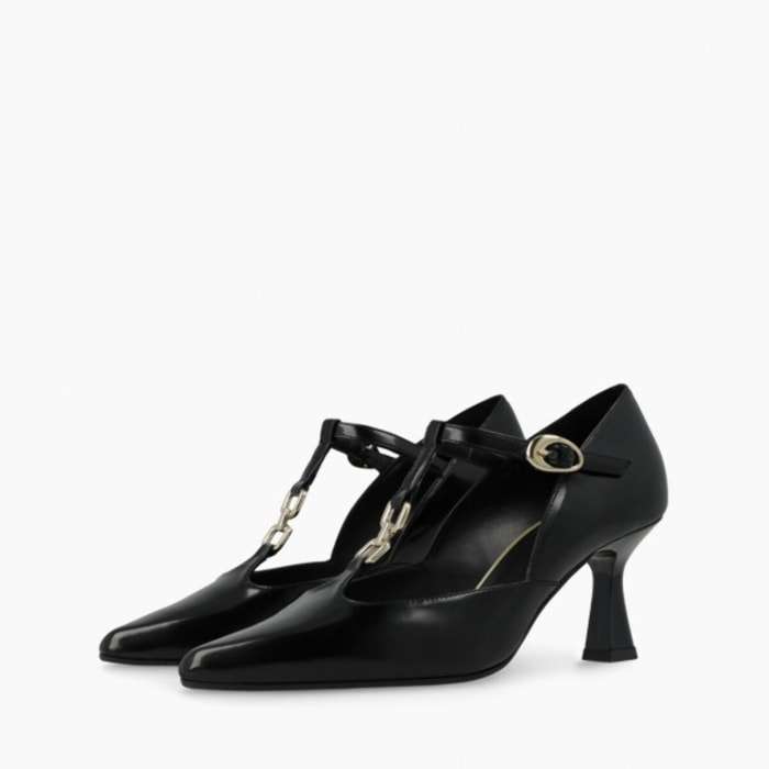 ZAPATOS DE SALÓN NEGROS GAMO-PI