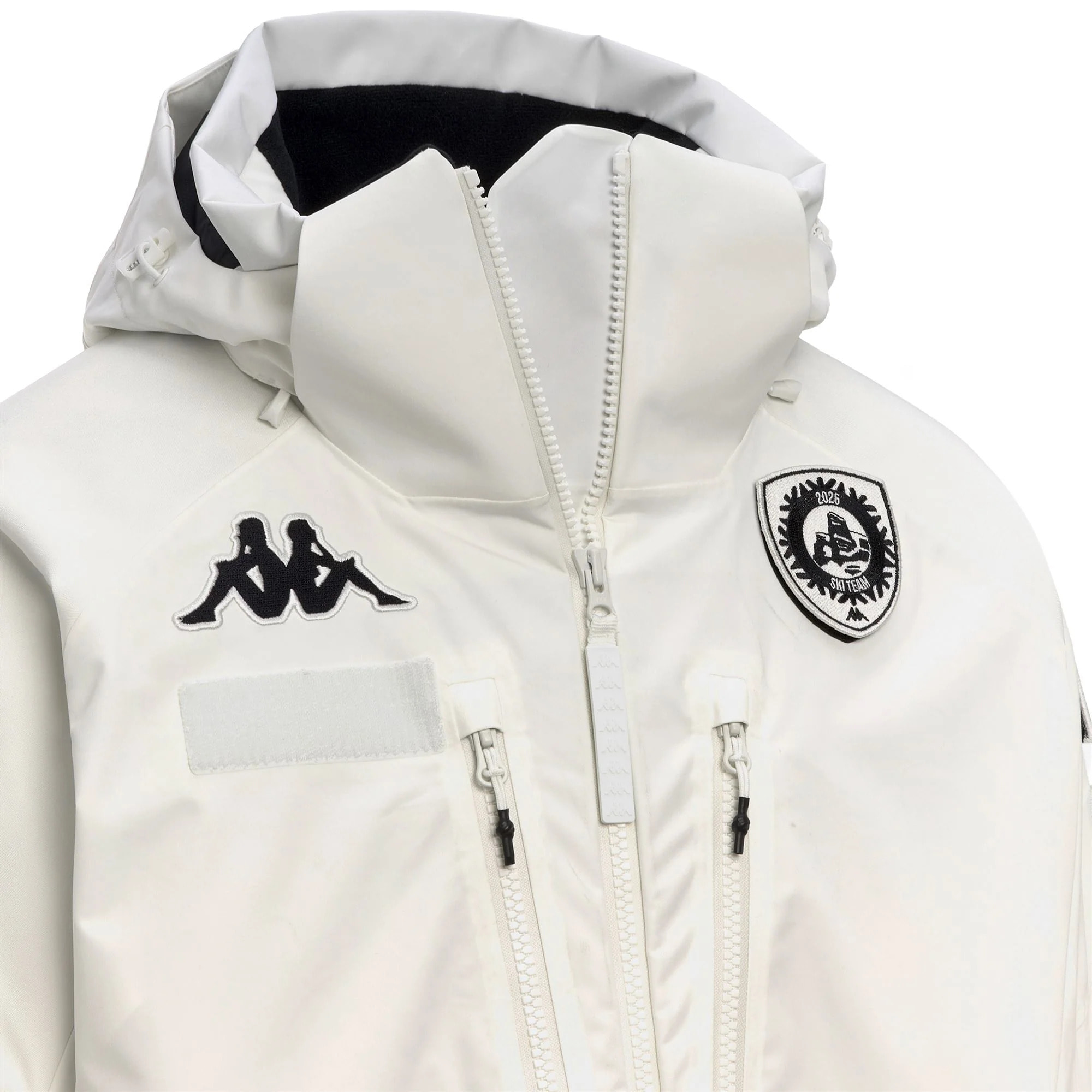 Kappa - Giacche Uomo Donna Bianco - 6Cento 602C Premium