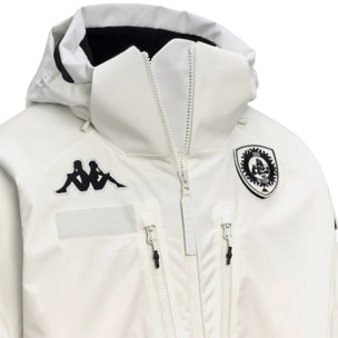 Kappa - Giacche Uomo Donna Bianco - 6Cento 602C Premium