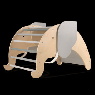 Arco de escalada plegable de madera ELEPHANT PIKLER para niños