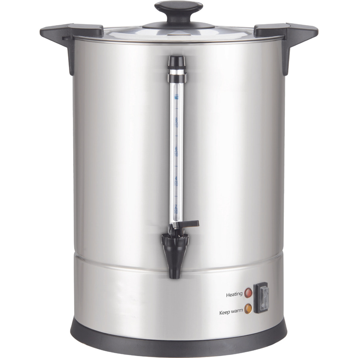 LOUIS TELLIER - Percolateur à café professionnel - Capacité 10 L - 75 tasses - INOX - Filtre en inox - Robinet anti-gouttes
