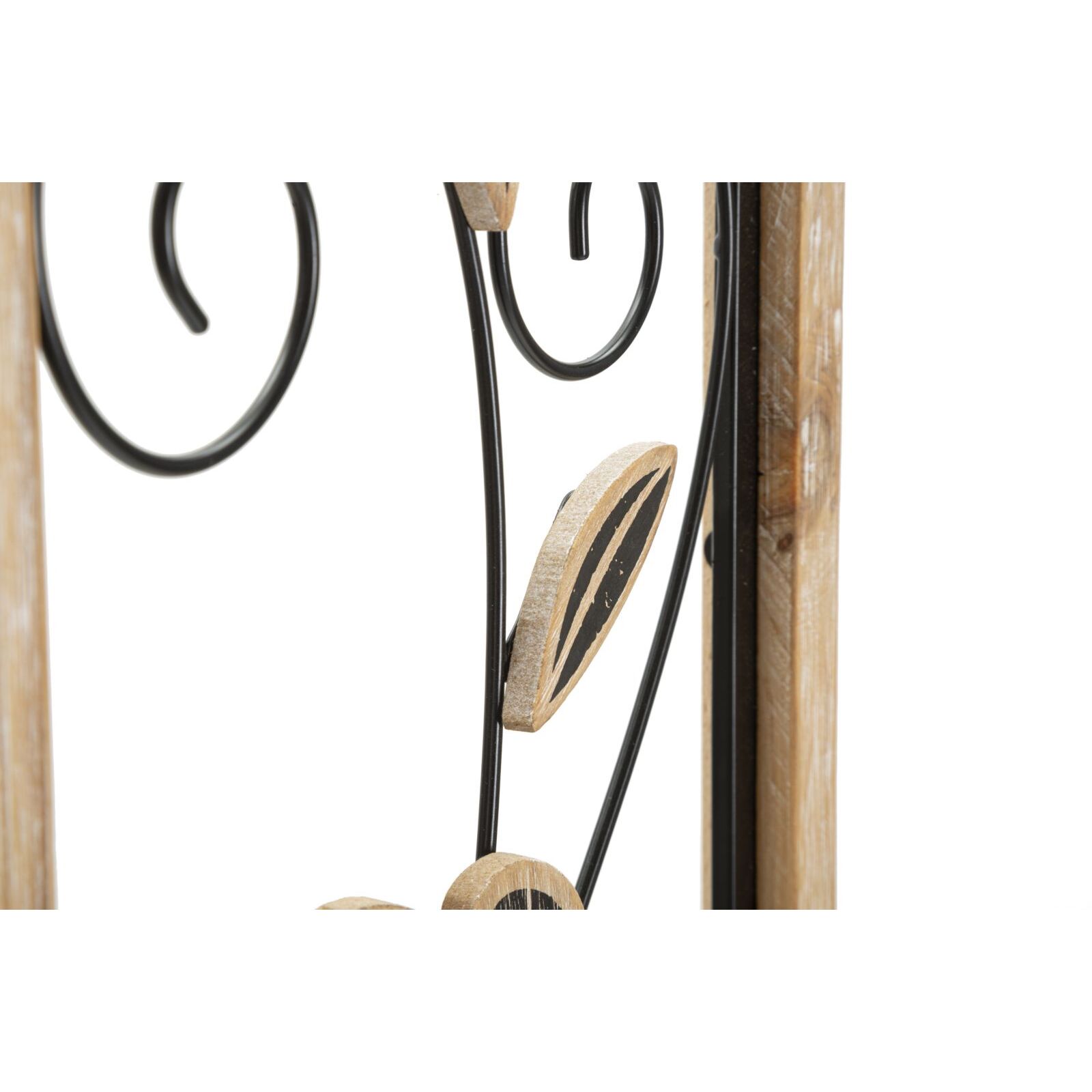 PANNELLO IN FERRO E LEGNO KOMAN -A- CM 26X2,5X60