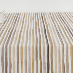 Nappe en résine anti-taches Naiara Marron