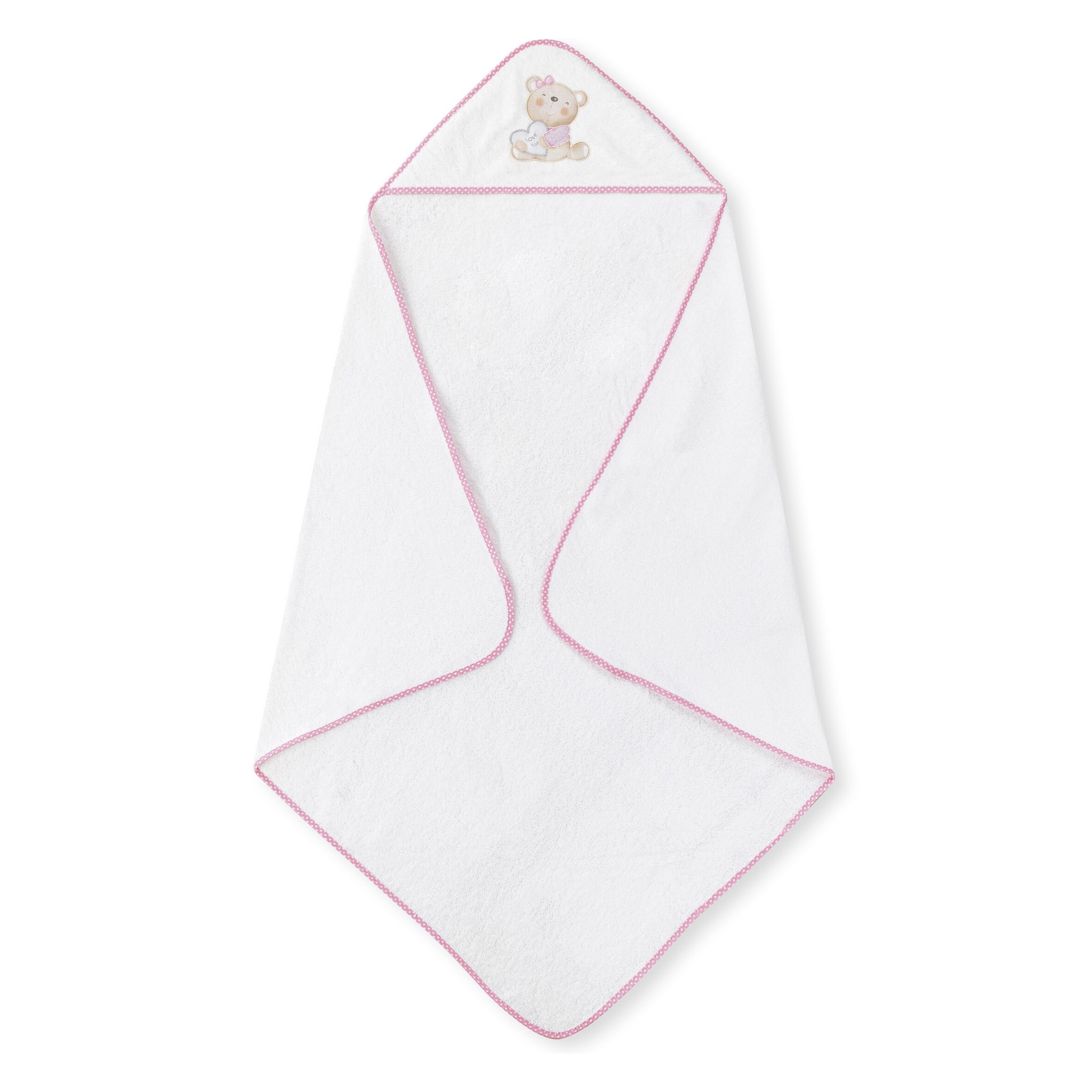 Capa de Baño Love You con Peine y Cepillo