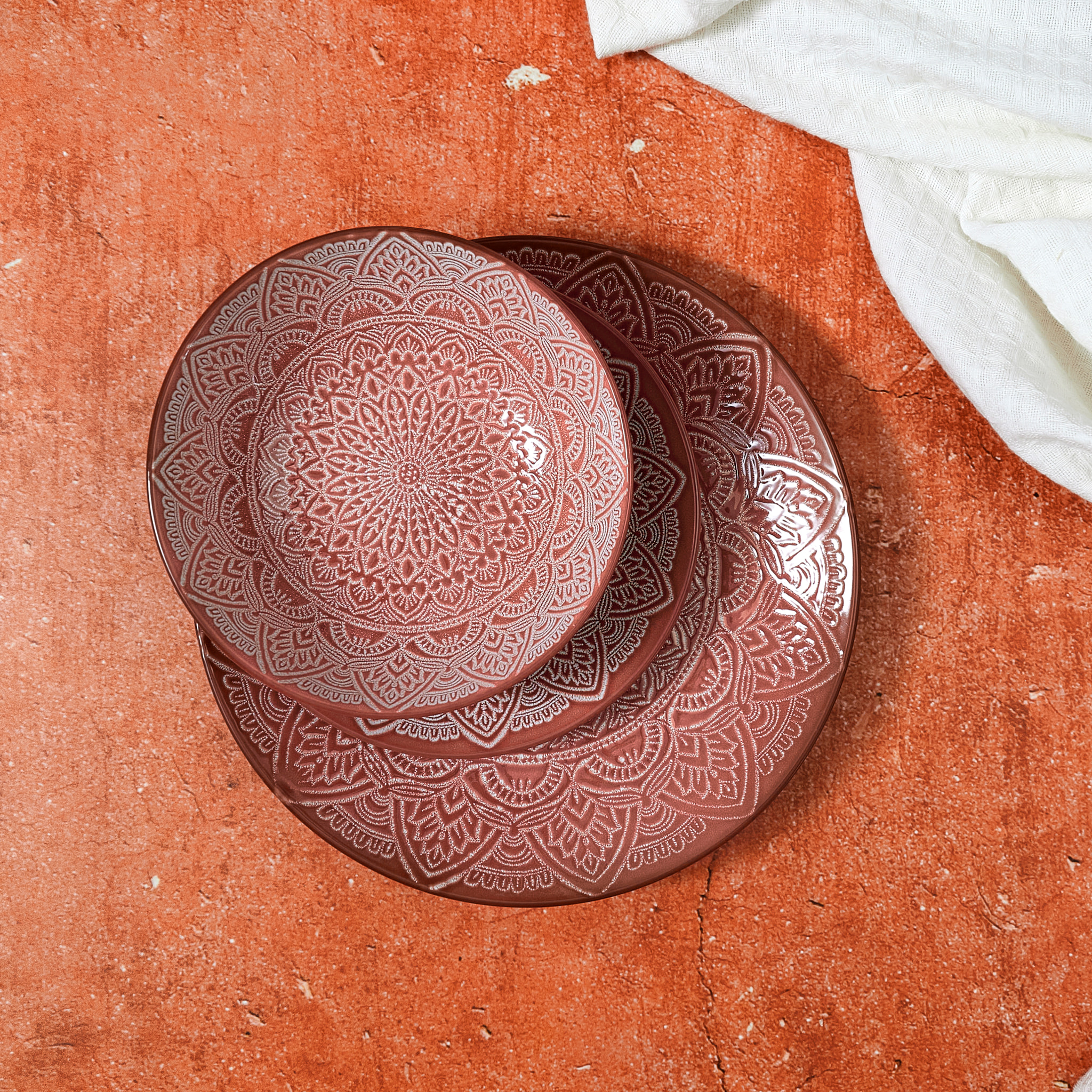 Assiette Sahara Terracotta D27cm