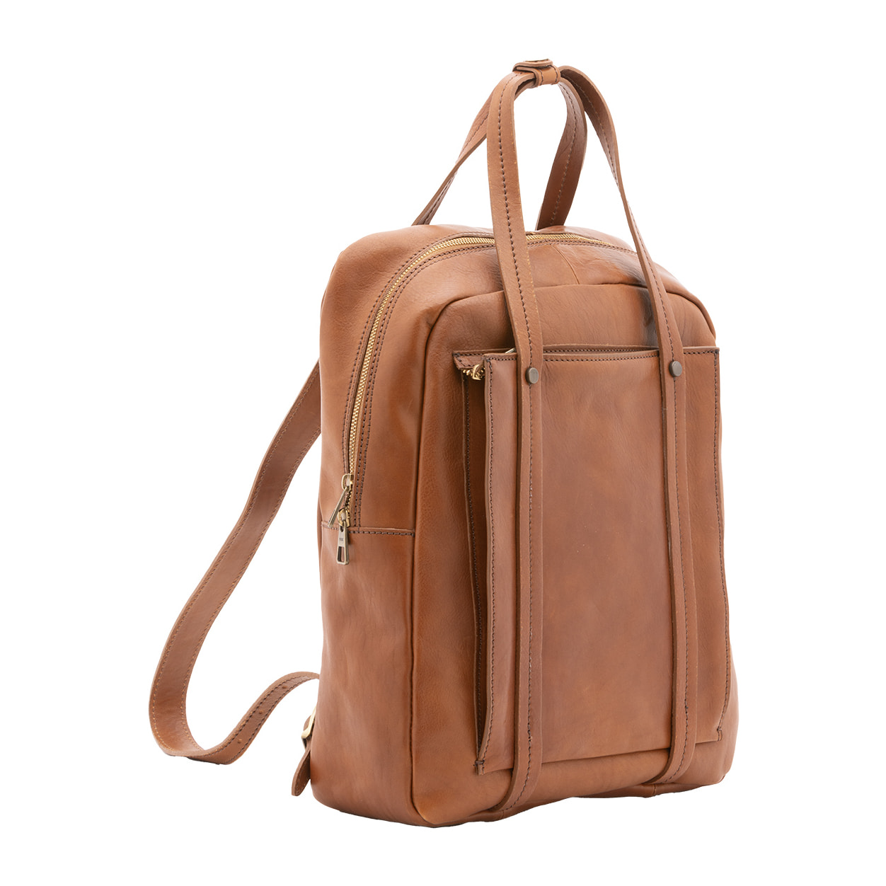 Zaino  unisex In Vera pelle Made in Italy 43x33x11 cm