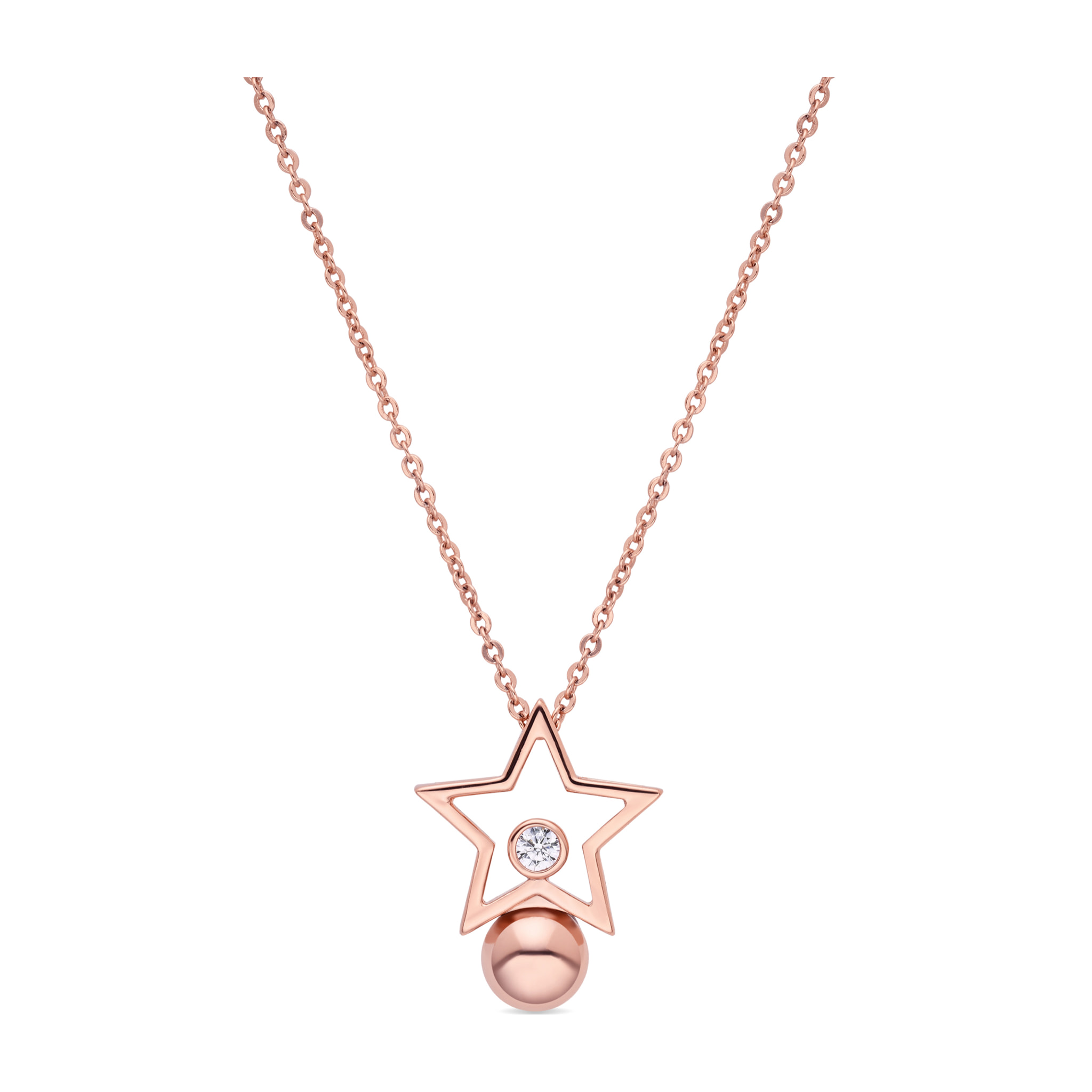 Collar Losath acabado oro rosa 18k