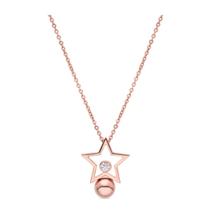 Collar Losath acabado oro rosa 18k