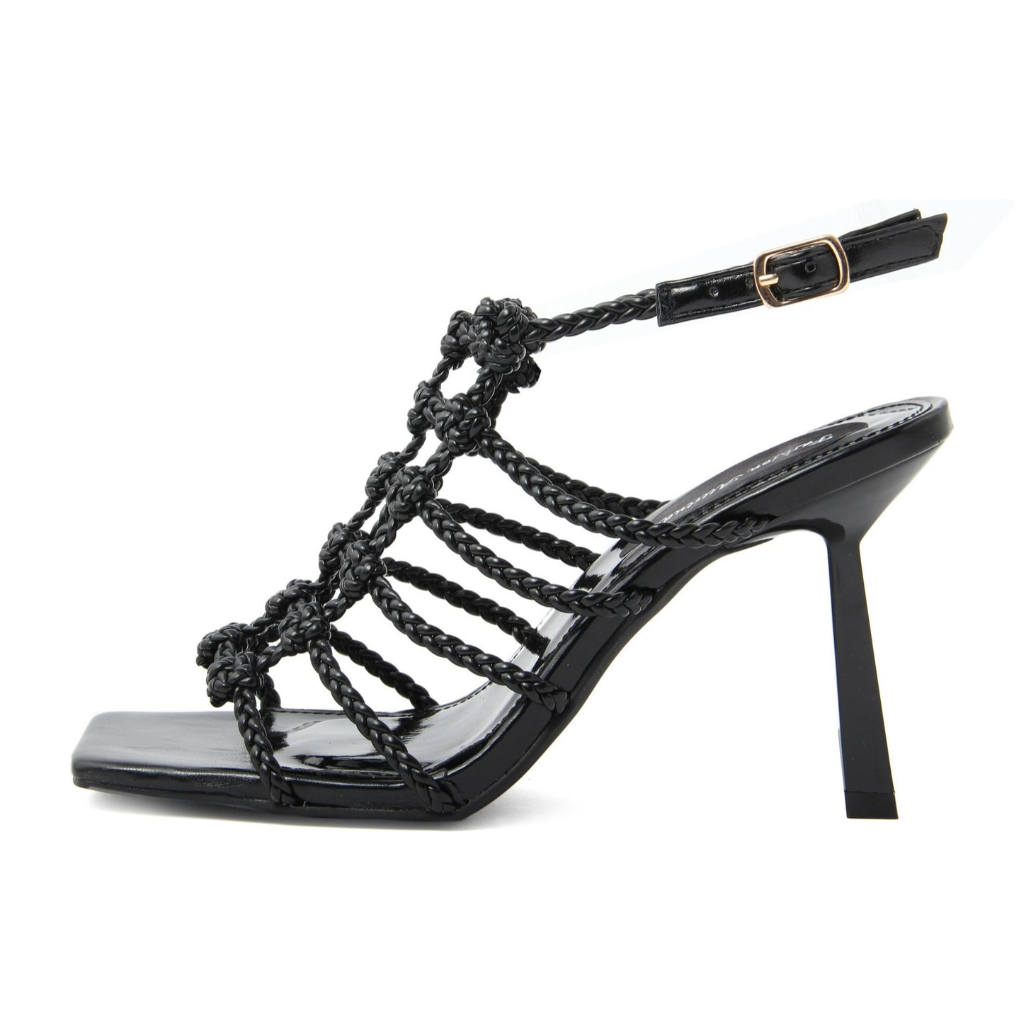 Sandali con tacco Donna Nero