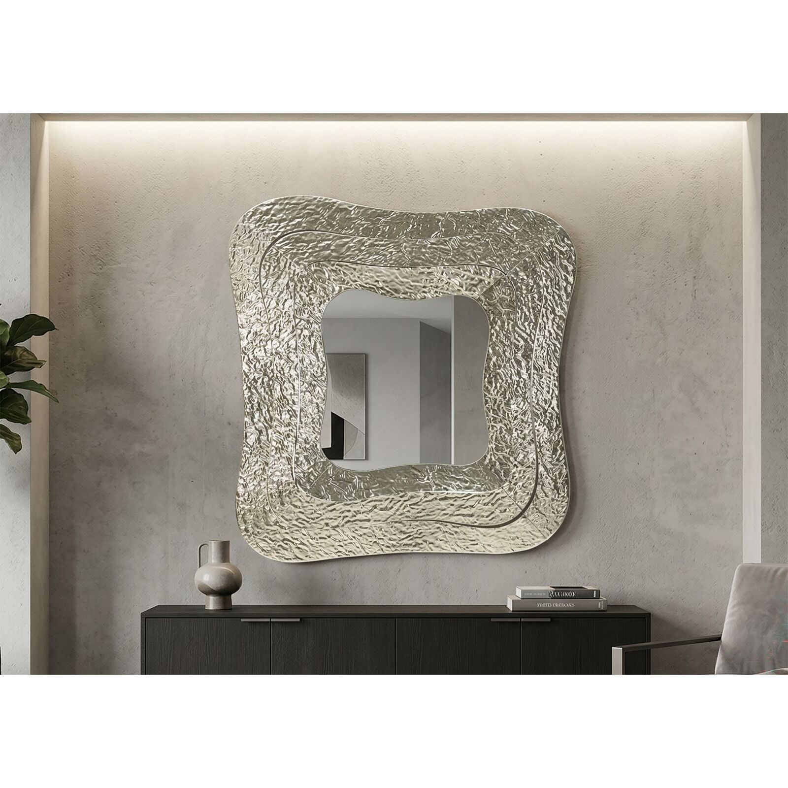 SPECCHIO AURY SQUARE CM 74X7X79