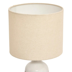 Lampe Keila cylindrique H.42cm