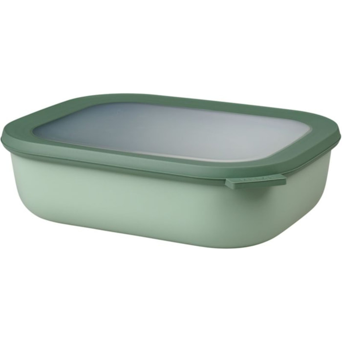 Boîte hermétique MEPAL Cirqula rectangulaire 2 L Nordic sage