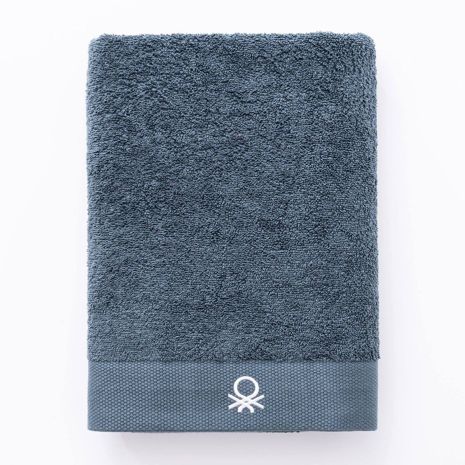 Toalla de baño 70x140cm 100% algodón 450gsm en gris oscuro - suave, absorbente y secado rápido