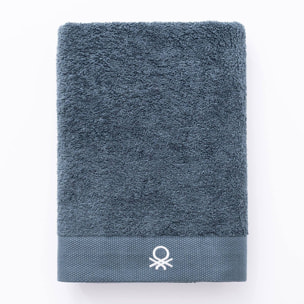 Toalla de baño 70x140cm 100% algodón 450gsm en gris oscuro - suave, absorbente y secado rápido