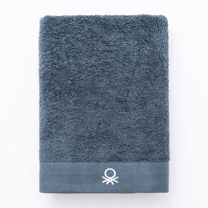 Toalla de baño 70x140cm 100% algodón 450gsm en gris oscuro - suave, absorbente y secado rápido