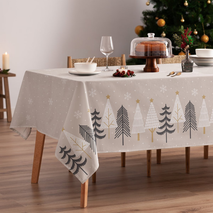 Nappe antitache NORTHWOOD BEIGE - 100% Coton