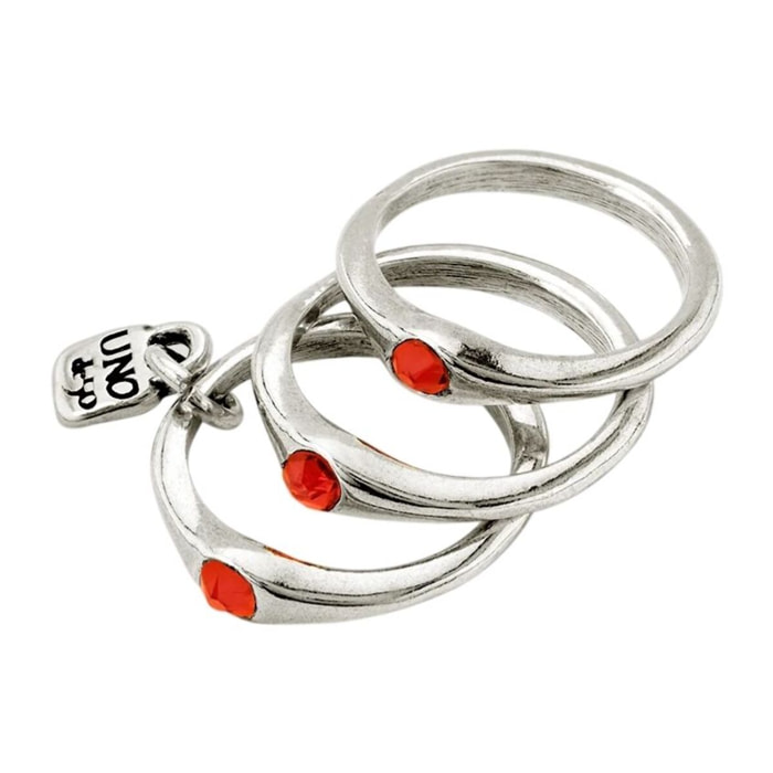 Anillo LA VIE EN ROSE ROJO 15