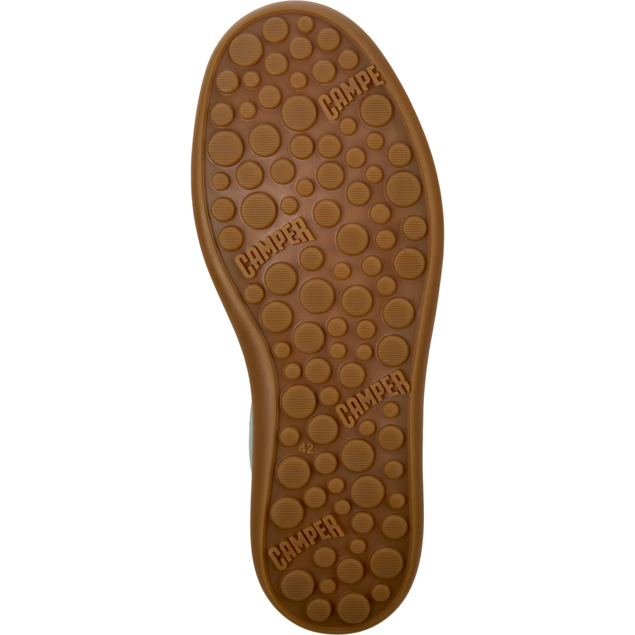 Zapatillas - CAMPER Pelotas Soller - Verde - Cuero Nubuck