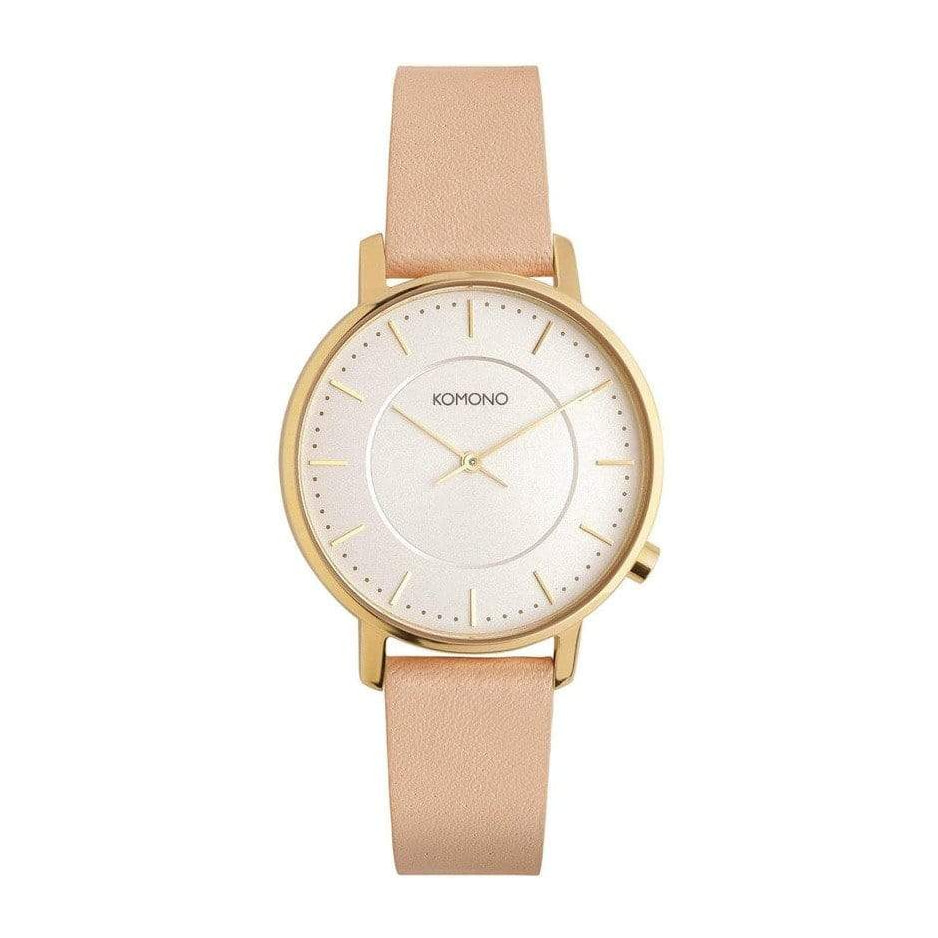 Reloj Komono KOM-W4106 Mujer Analogico Cuarzo con Correa de Cuero