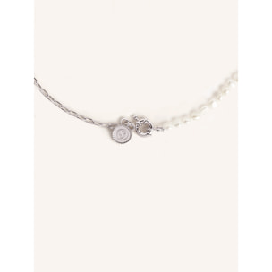 Collana chic Pearl in Acciaio