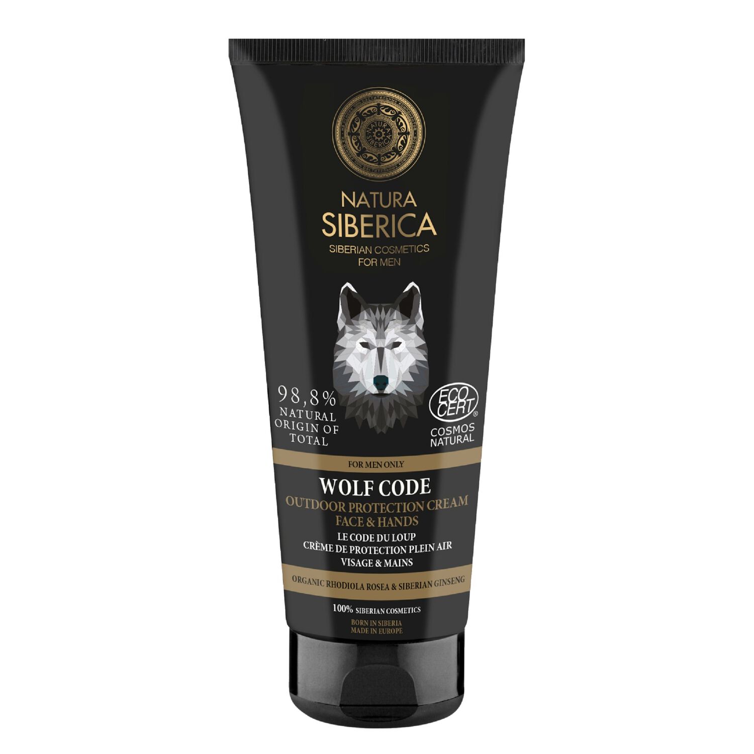 Le Code du Loup - Crème Visage & Mains Homme 2 en 1  80ml