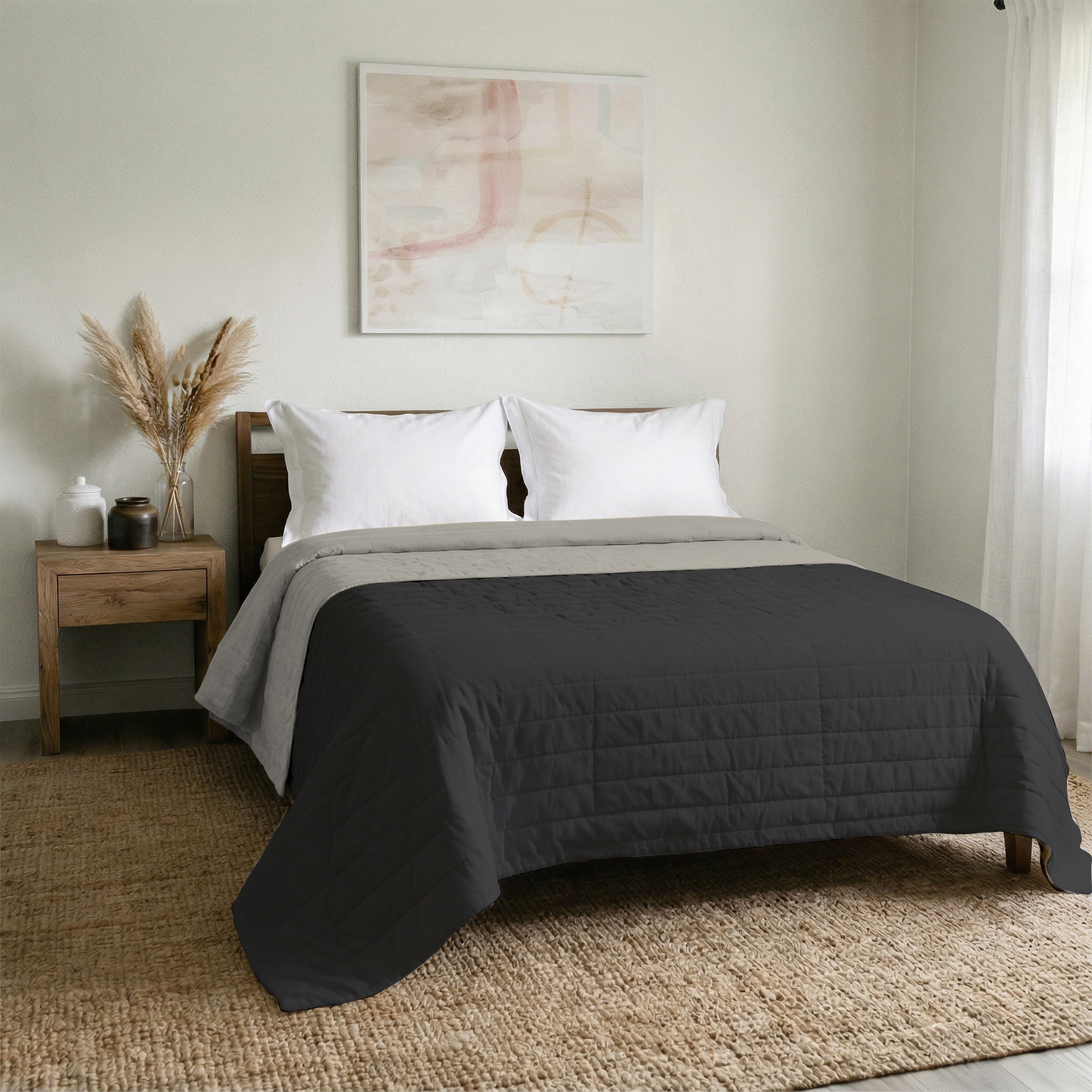 TRAPUNTINO ESTIVO ELEGANT MATRIMONIALE, BICOLORE