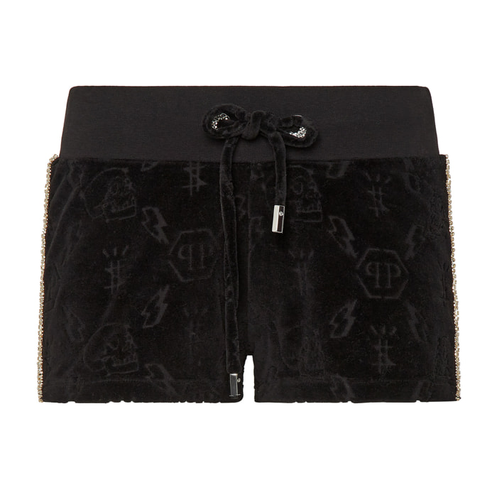 PHILIPP PLEIN Jogging Shorts Monogram