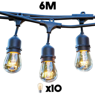 Guirlande connectable MAFY 10xE27 6M