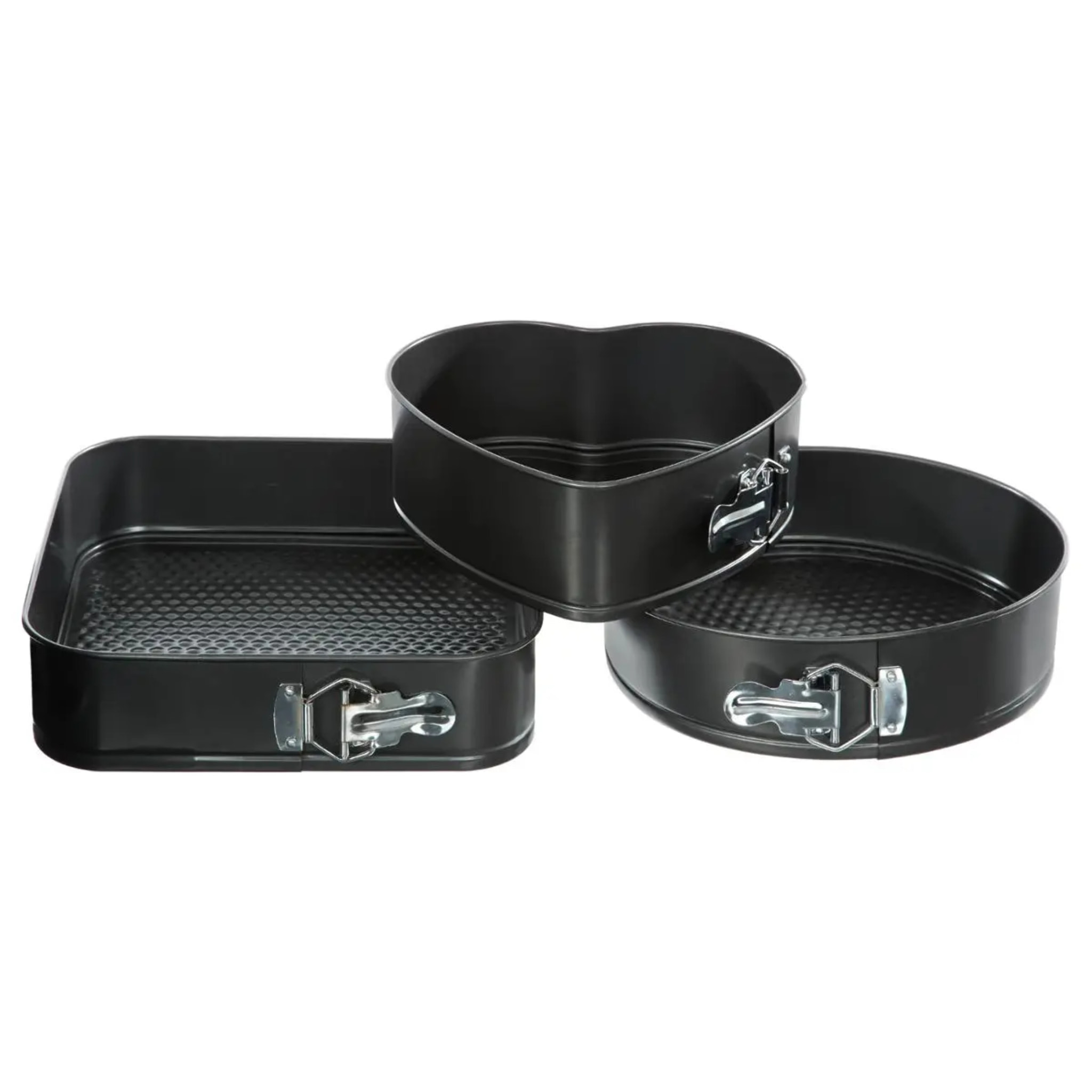 Lot de 3 moules démontables assortis